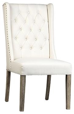 Dovetail Furniture Dining Chairs DOV1536 Givens Dining Chair with a